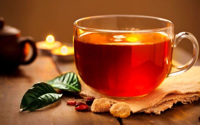 Чаят без захар е позволена напитка в менюто на питейната диета